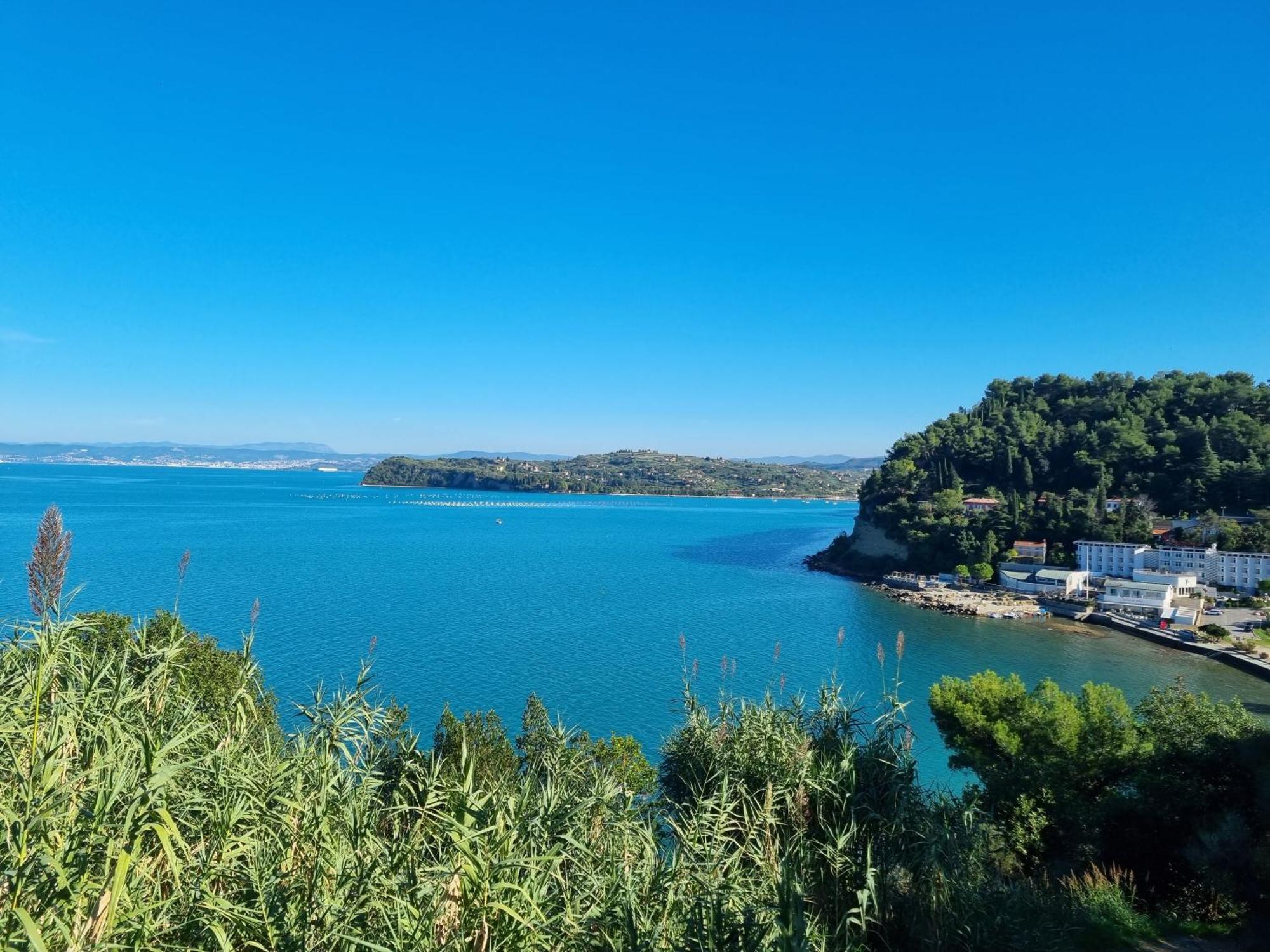 Piran Beach House - Private Oasis - Beachfront Apartment With A Sea View Terrace Екстериор снимка